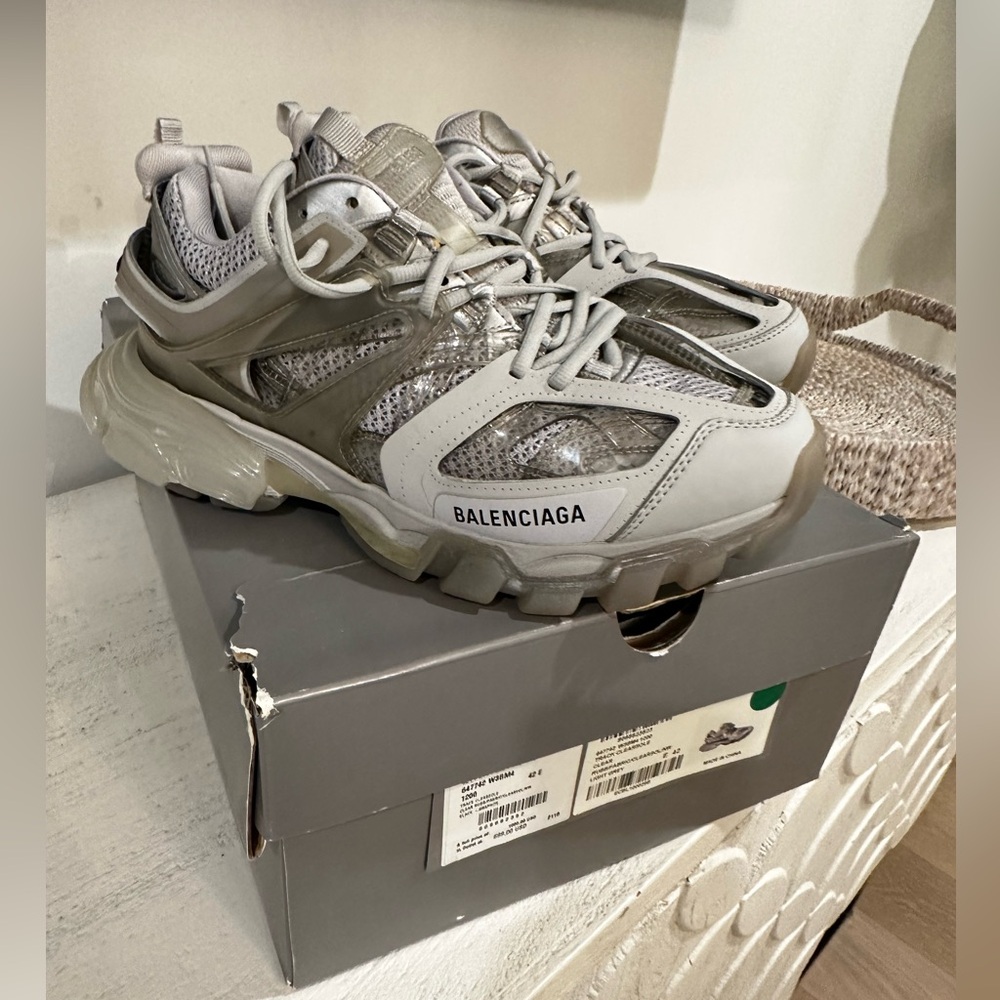 NEW and Authentic **Balenciaga AUTHENTIC Track Clearsole